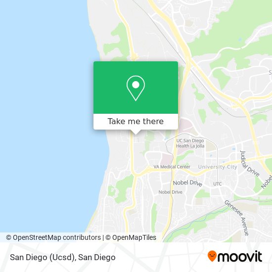 Mapa de San Diego (Ucsd)