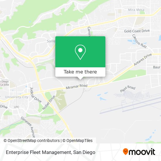 Enterprise Fleet Management map