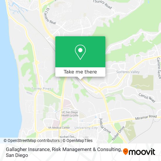 Mapa de Gallagher Insurance, Risk Management & Consulting