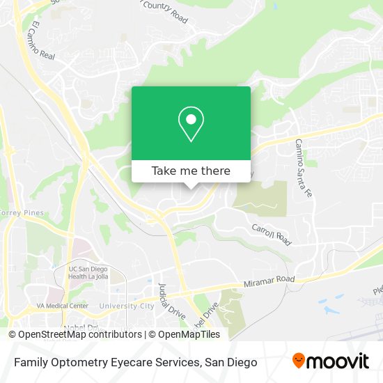 Mapa de Family Optometry Eyecare Services