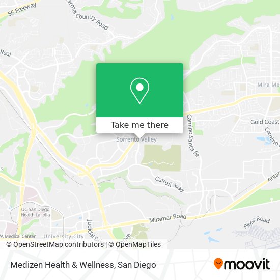 Medizen Health & Wellness map