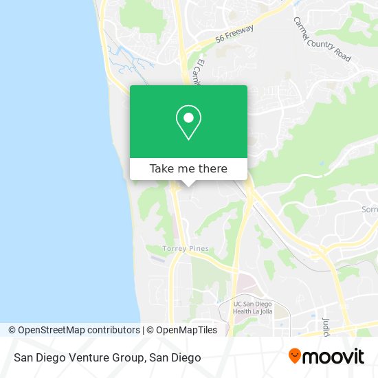 Mapa de San Diego Venture Group