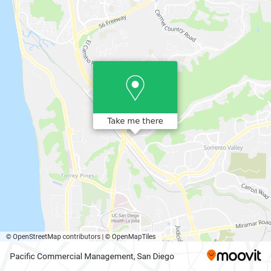 Pacific Commercial Management map