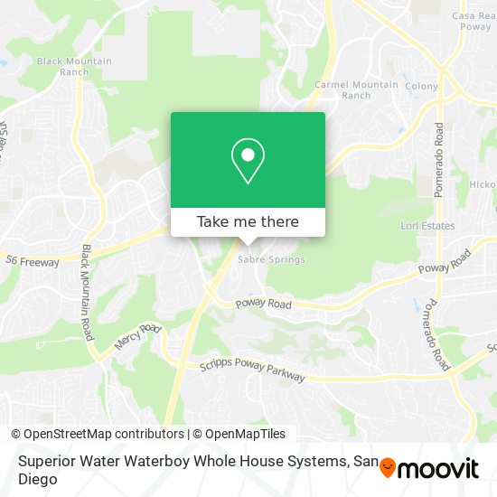 Mapa de Superior Water Waterboy Whole House Systems