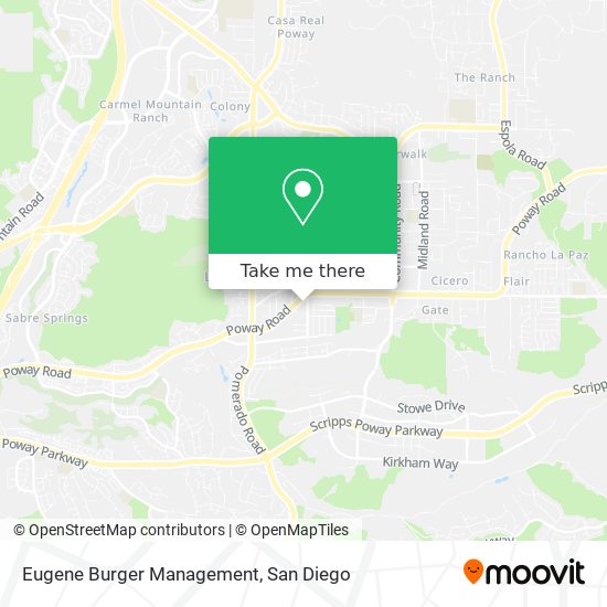 Eugene Burger Management map