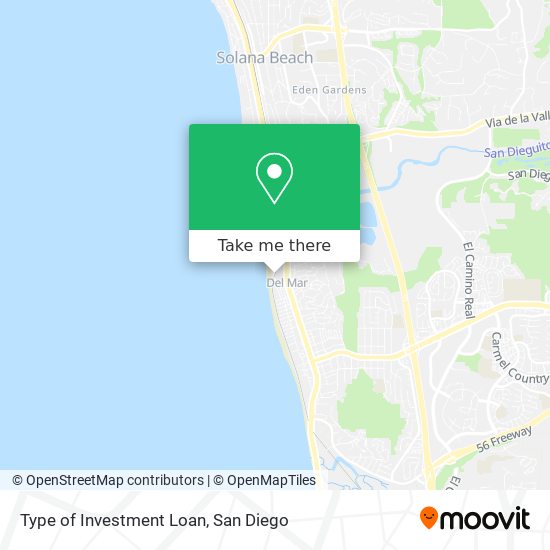 Type of Investment Loan map