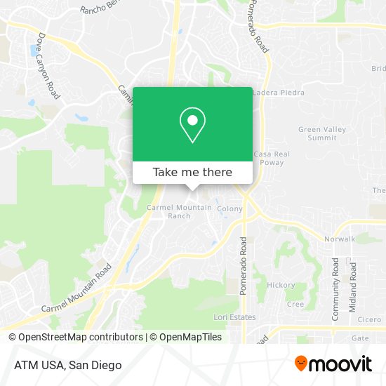 Mapa de ATM USA