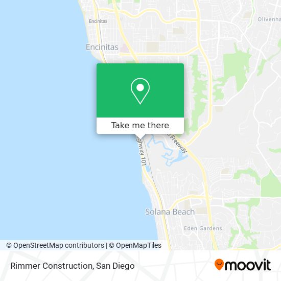 Rimmer Construction map