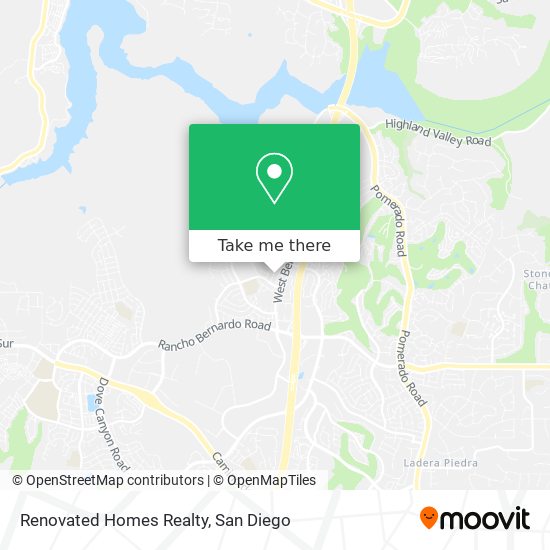 Renovated Homes Realty map