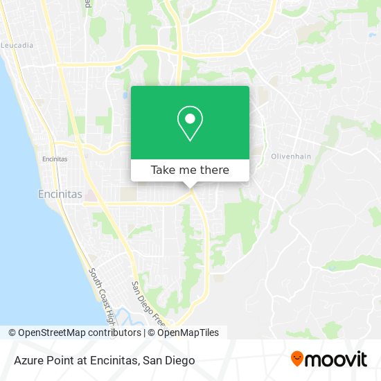 Azure Point at Encinitas map