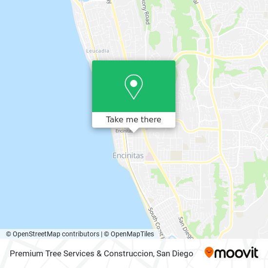 Mapa de Premium Tree Services & Construccion