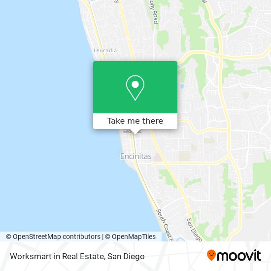 Mapa de Worksmart in Real Estate