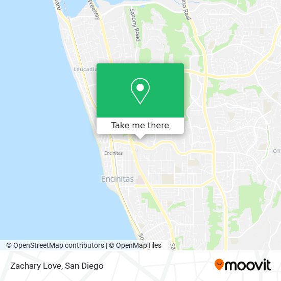 Zachary Love map