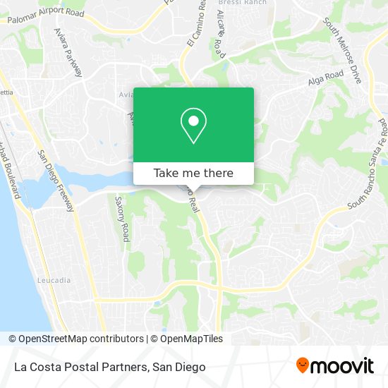 Mapa de La Costa Postal Partners