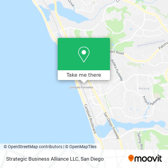 Strategic Business Alliance LLC map