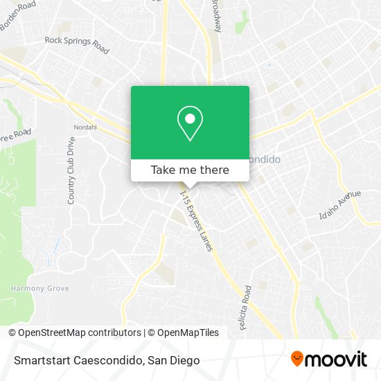 Smartstart Caescondido map