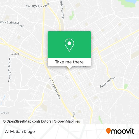 ATM map