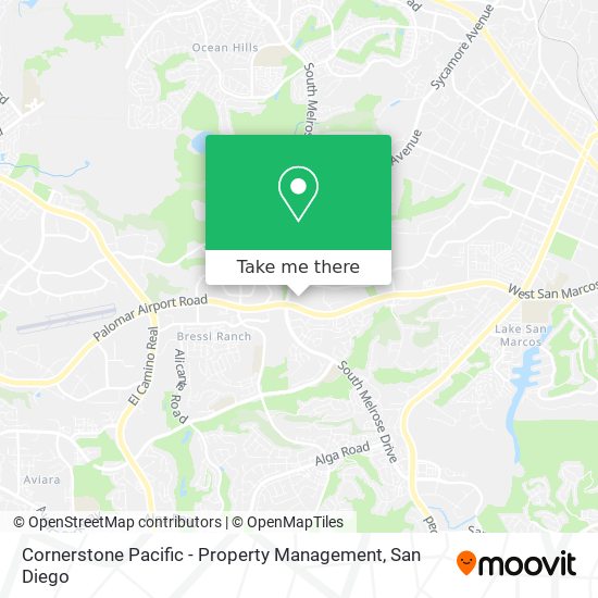 Cornerstone Pacific - Property Management map