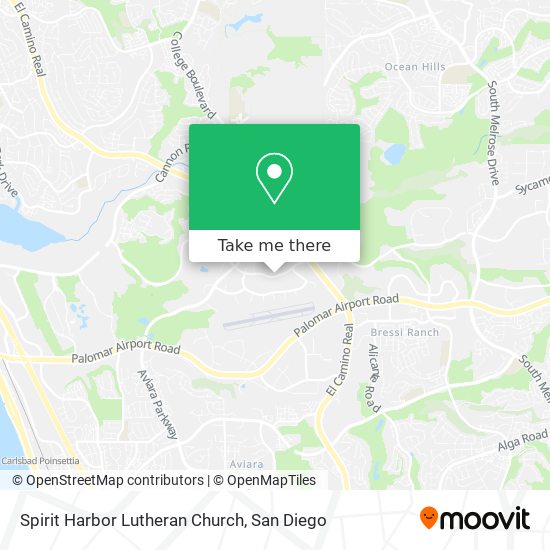 Mapa de Spirit Harbor Lutheran Church