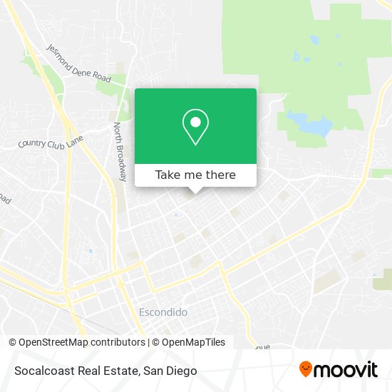 Mapa de Socalcoast Real Estate