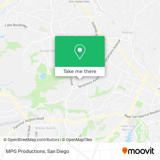 MPG Productions map