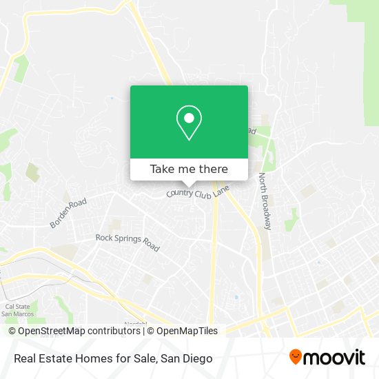 Real Estate Homes for Sale map