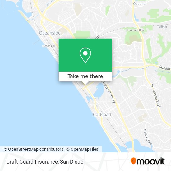 Craft Guard Insurance map