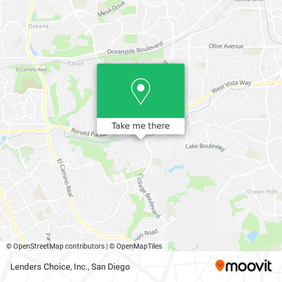 Lenders Choice, Inc. map