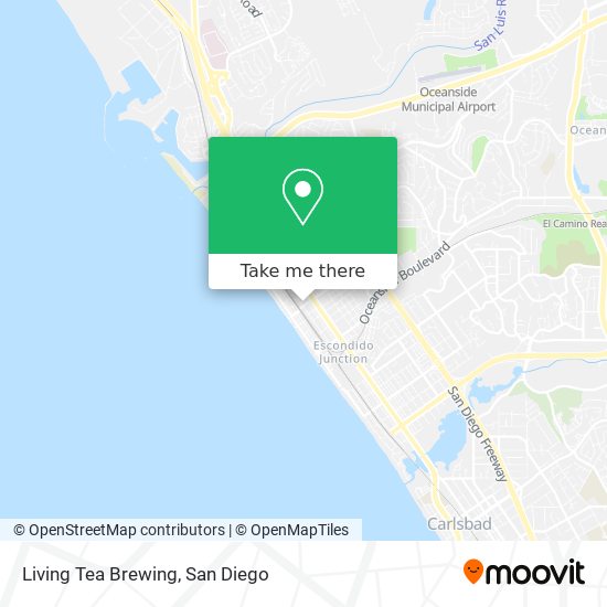 Living Tea Brewing map