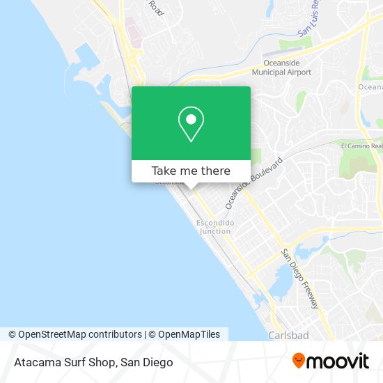 Atacama Surf Shop map