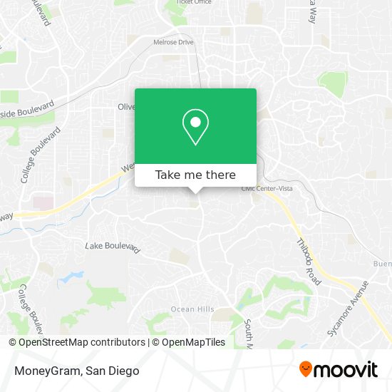 MoneyGram map