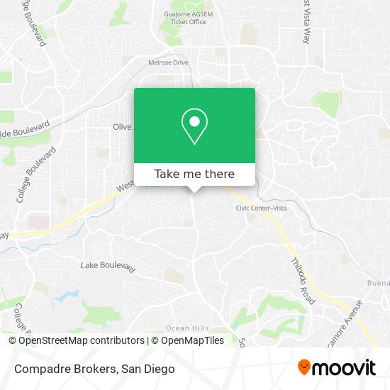 Compadre Brokers map