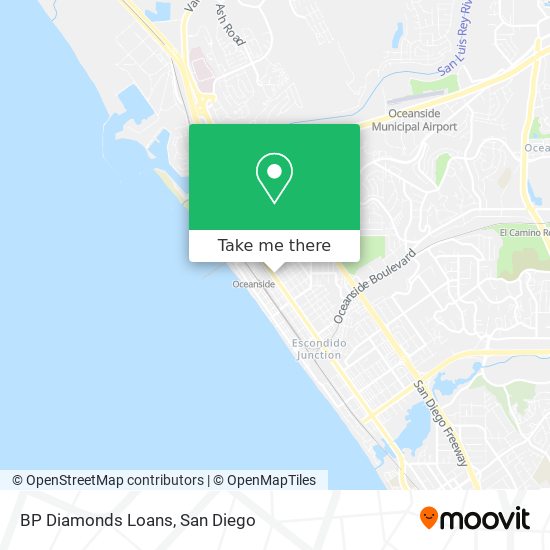Mapa de BP Diamonds Loans