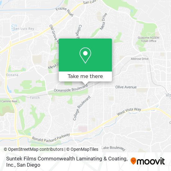 Suntek Films Commonwealth Laminating & Coating, Inc. map