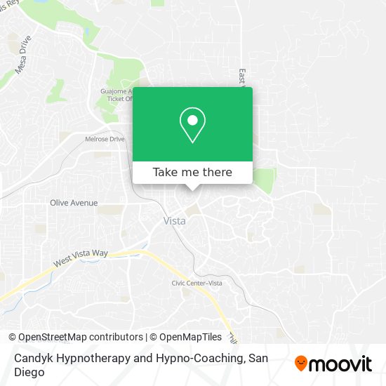 Candyk Hypnotherapy and Hypno-Coaching map