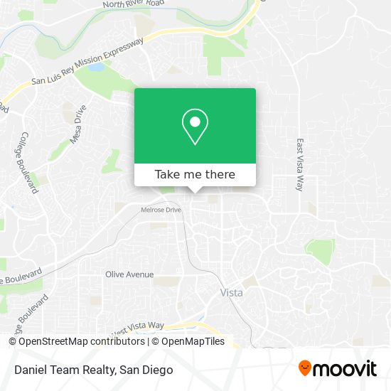 Daniel Team Realty map