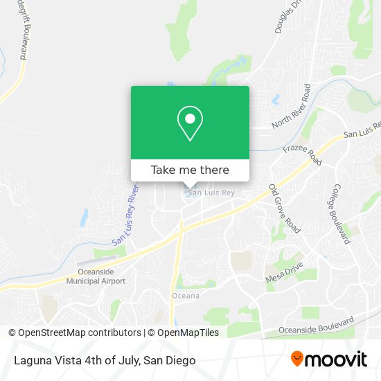 Laguna Vista 4th of July map