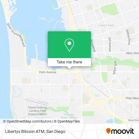 Libertyx Bitcoin ATM map