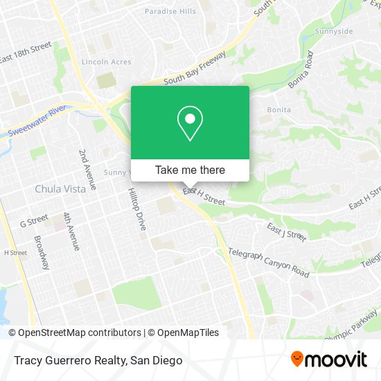 Tracy Guerrero Realty map