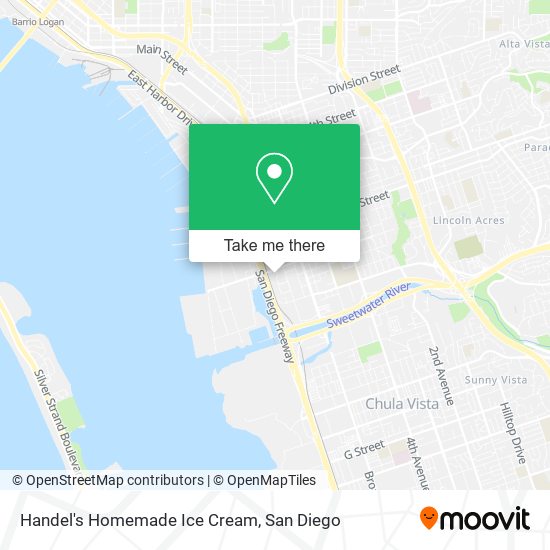 Mapa de Handel's Homemade Ice Cream