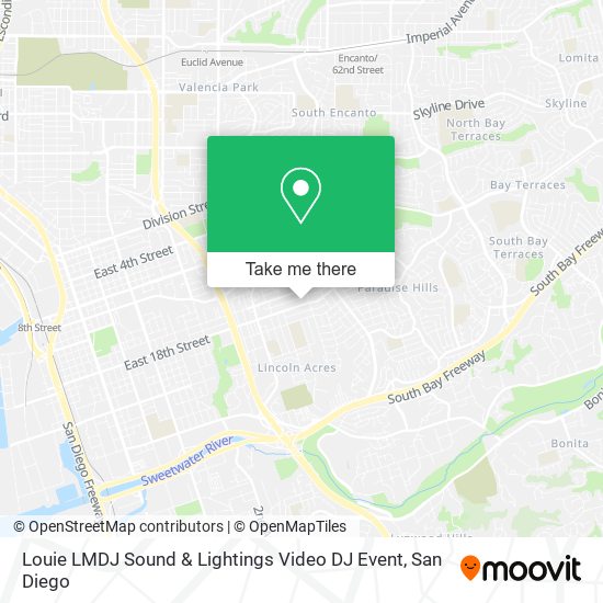 Louie LMDJ Sound & Lightings Video DJ Event map