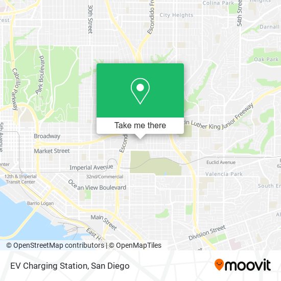 Mapa de EV Charging Station