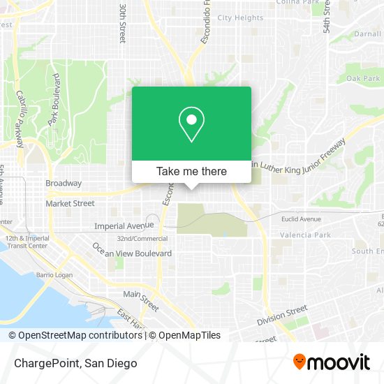 ChargePoint map