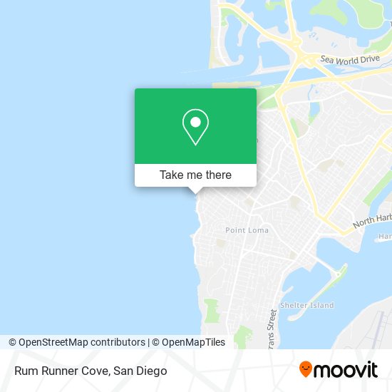 Rum Runner Cove map