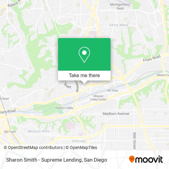 Sharon Smith - Supreme Lending map