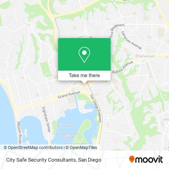City Safe Security Consultants map