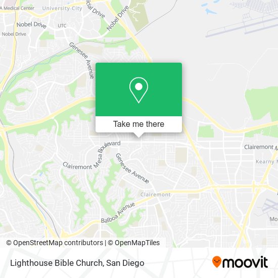 Lighthouse Bible Church map