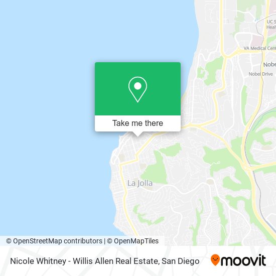 Mapa de Nicole Whitney - Willis Allen Real Estate