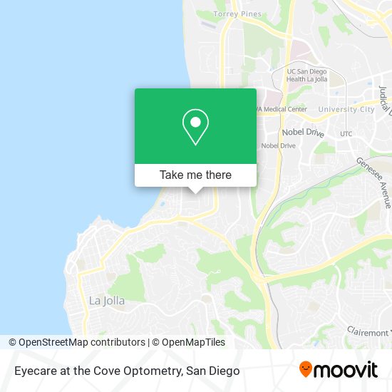 Eyecare at the Cove Optometry map