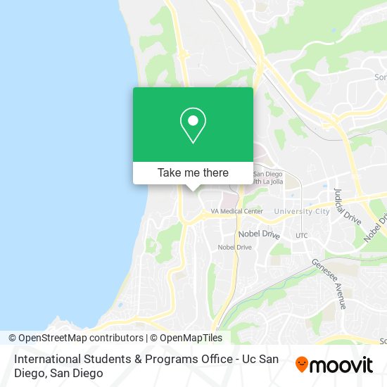 Mapa de International Students & Programs Office - Uc San Diego
